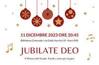 Il 24° Jubilate Deo alla Biblioteca di Russi