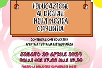 L'educazione al digitale nella nostra comunità