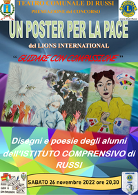 "Un poster per la pace" con il Lions Club Russi