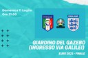 Italia vs. Inghilterra al Giardino del Gazebo