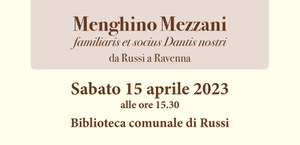 Presentazione del libro "Il caso di Menghino Mezzani tra Dante e la Romagna"