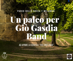 Giò Gasdia Band live nel giardino della Rocca