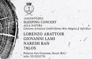 Sleeping concert a Palazzo San Giacomo