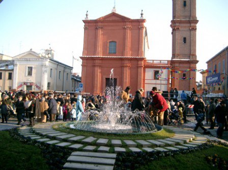 La fontana di Piazza Farini