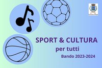 Progetto Sport e Cultura per tutti - 2023/24